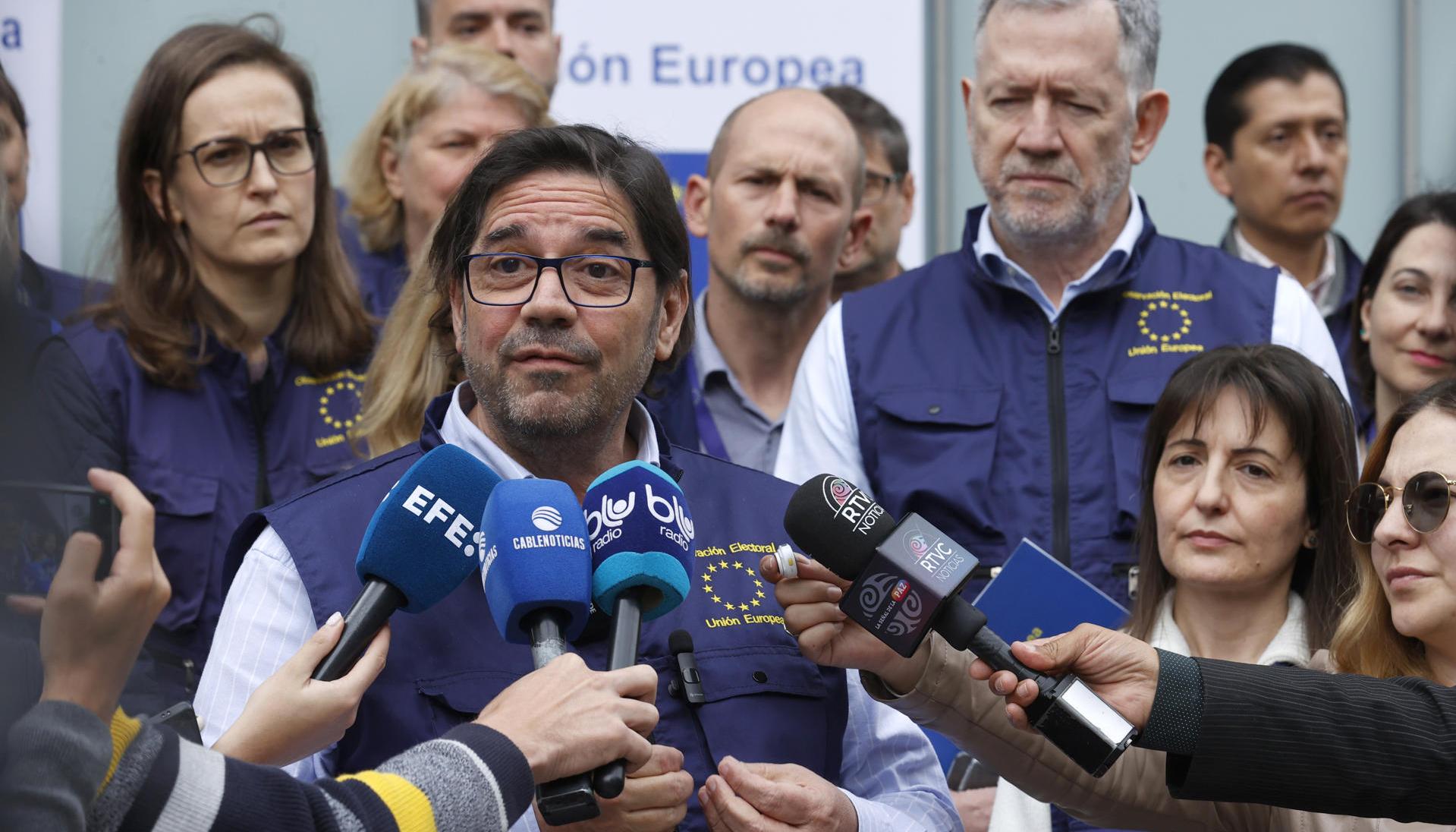 José Antonio de Gabriel, jefe adjunto de la Misión Electoral de la UE. 