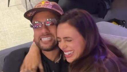 Neymar y su esposa Bruna Biancardi.