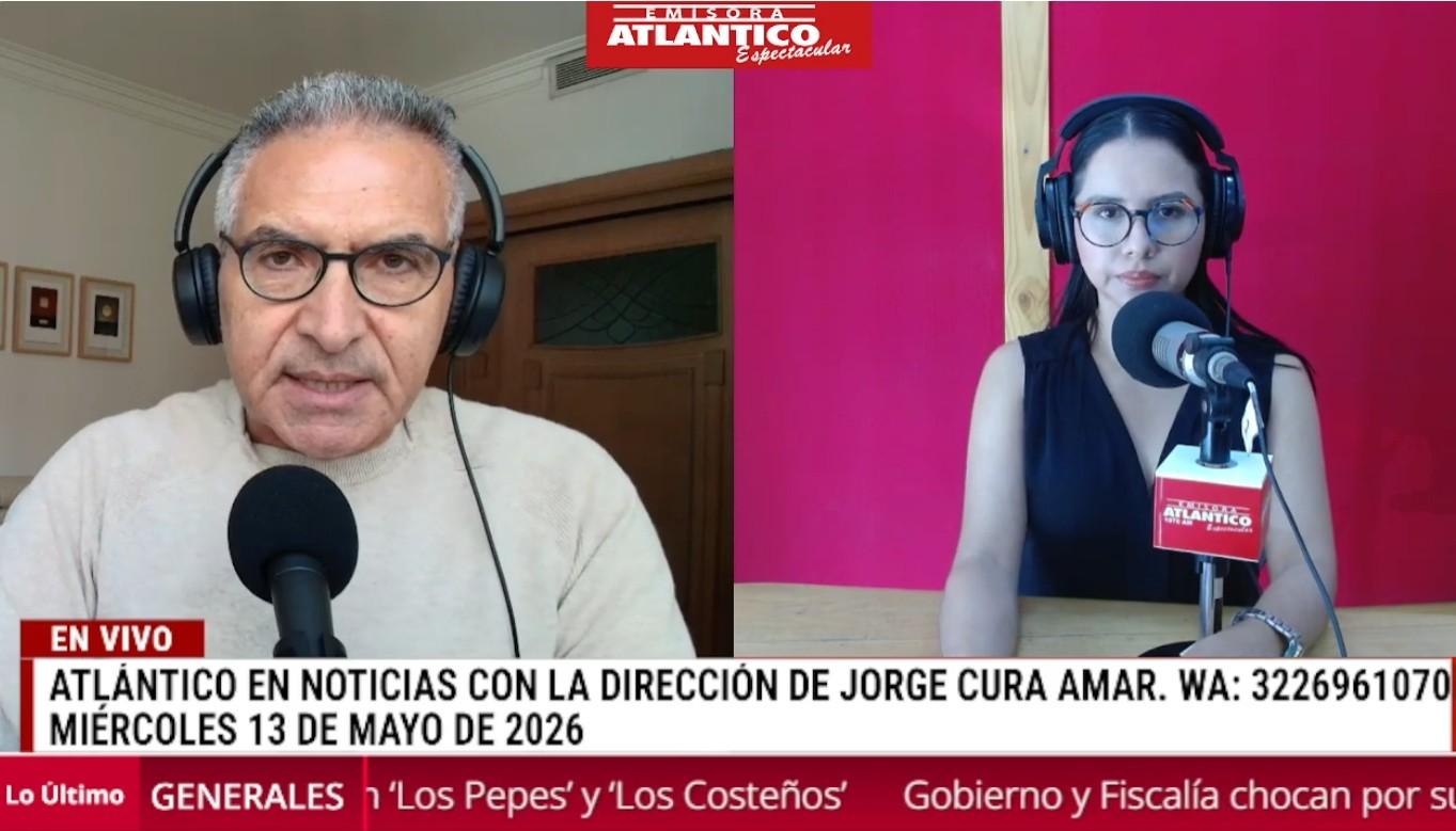 Transmisión de Atlántico en Noticias.
