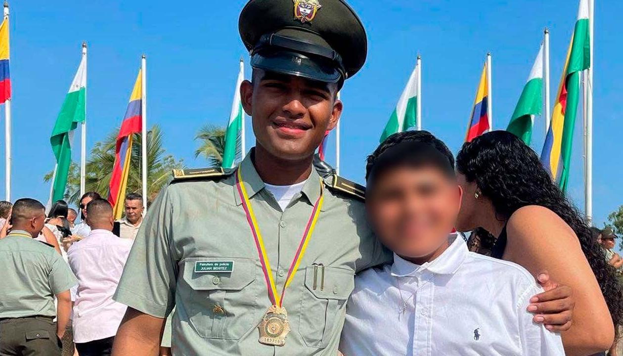 Patrullero Julián David Benítez Zárate.