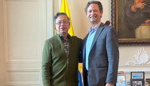 Gustavo Petro y Jaime Mesa Buitrago.