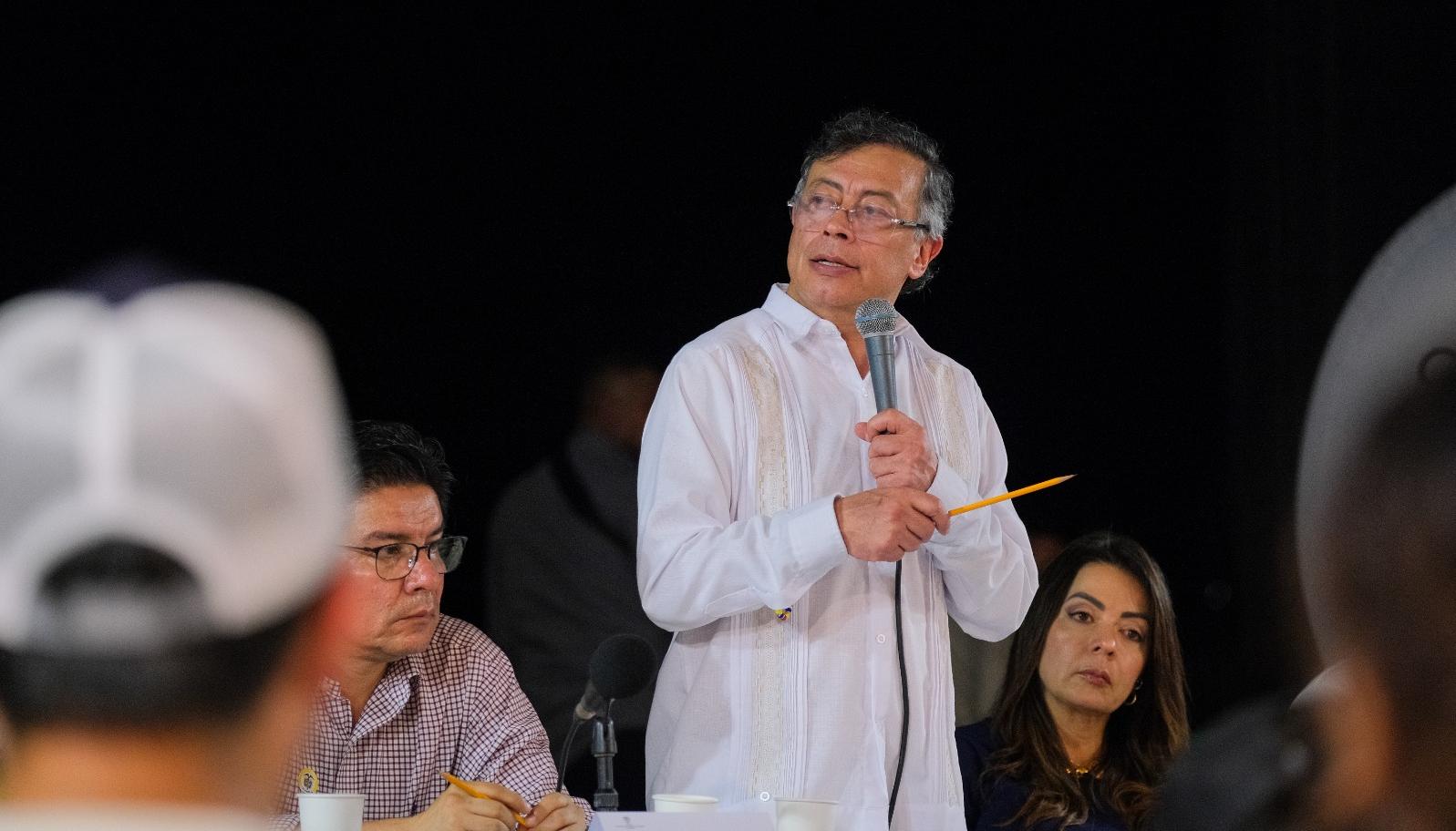 Gustavo Petro, presidente de Colombia. 