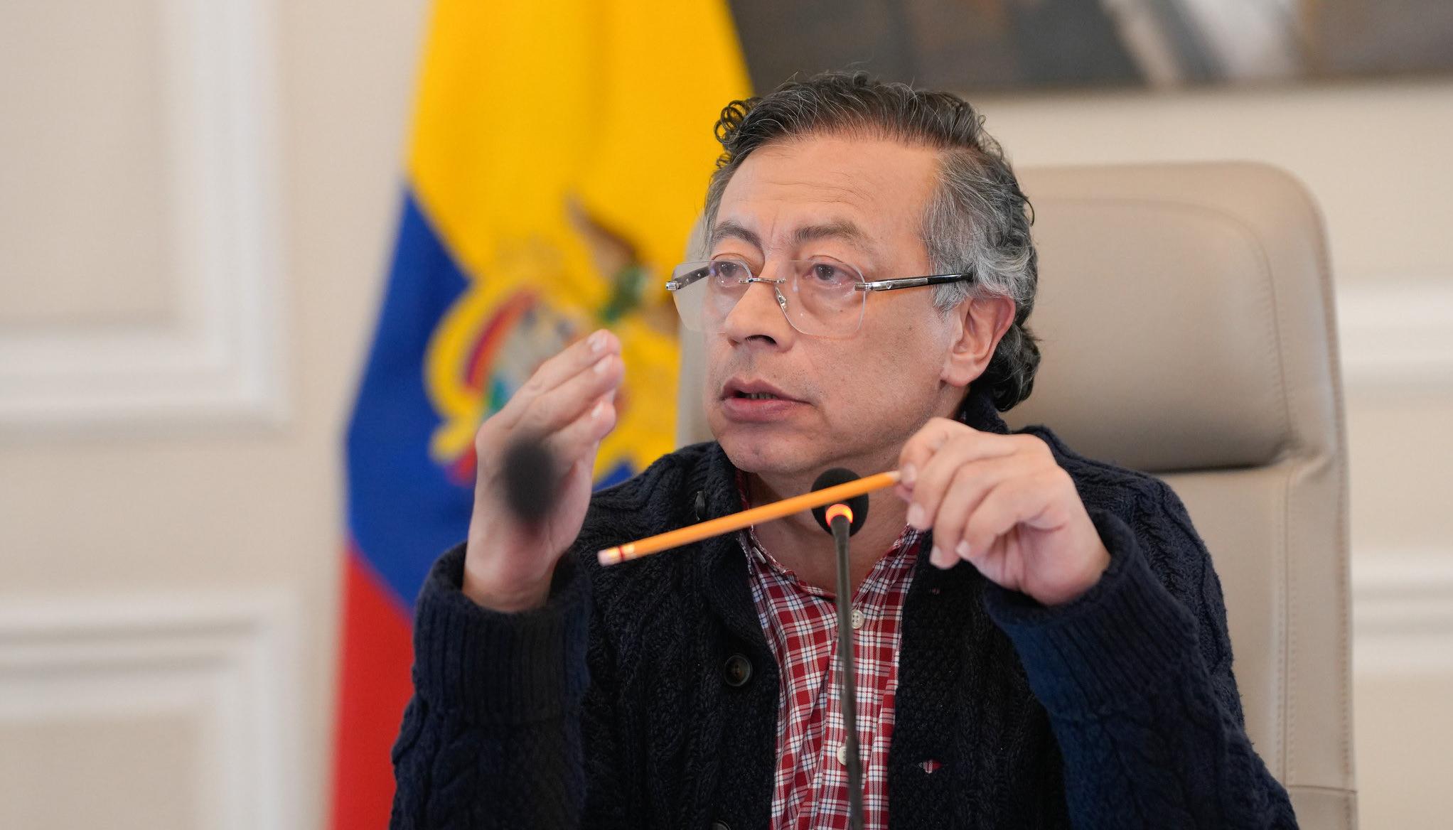 Gustavo Petro, presidente de la República. 