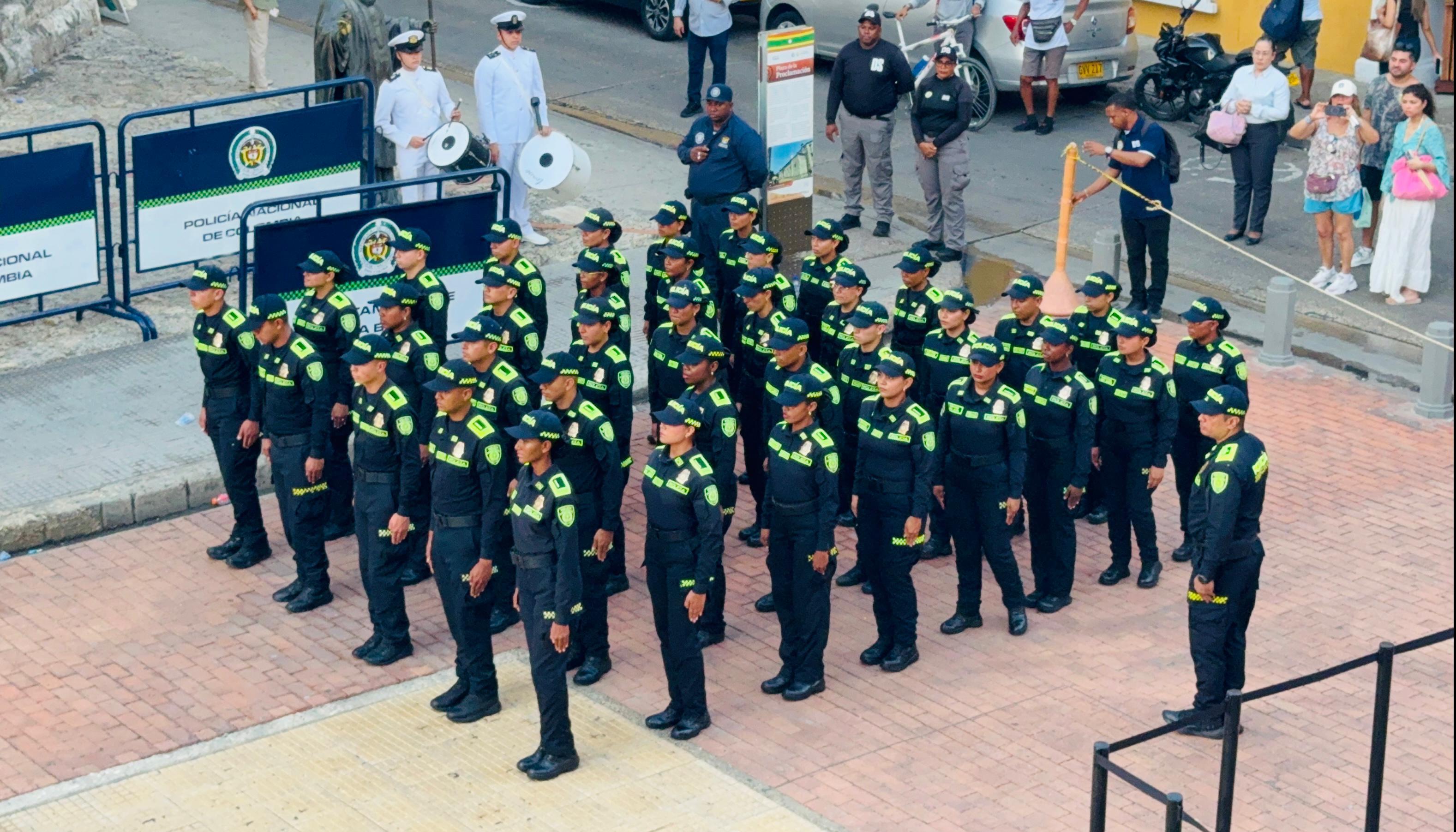 Nuevos policías para Bolívar. 