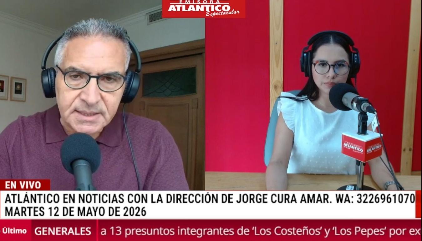 Transmisión de Atlántico en Noticias.