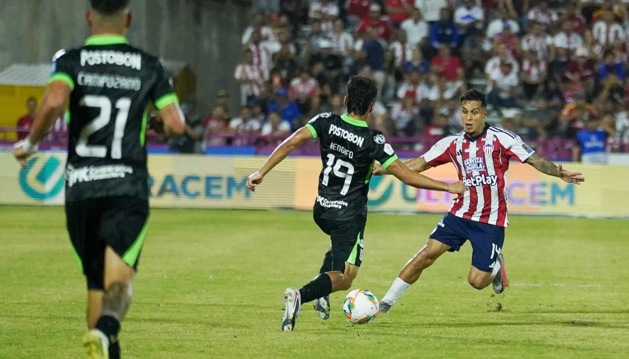 Juan David Ríos en el partido contra Nacional, el pasado 10 de marzo. 