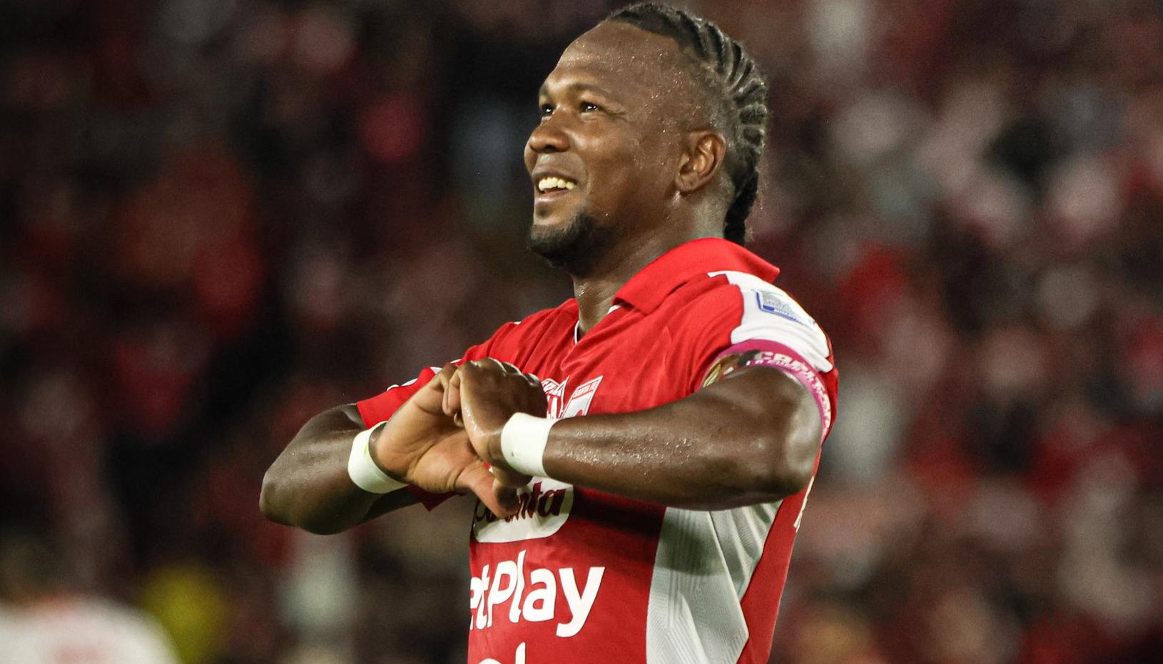 Hugo Rodallega, con su tripleta ante América, llegó a 11 goles en el torneo.