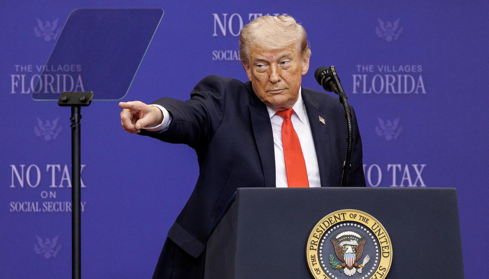 Donald Trump, presidente de Estados Unidos.