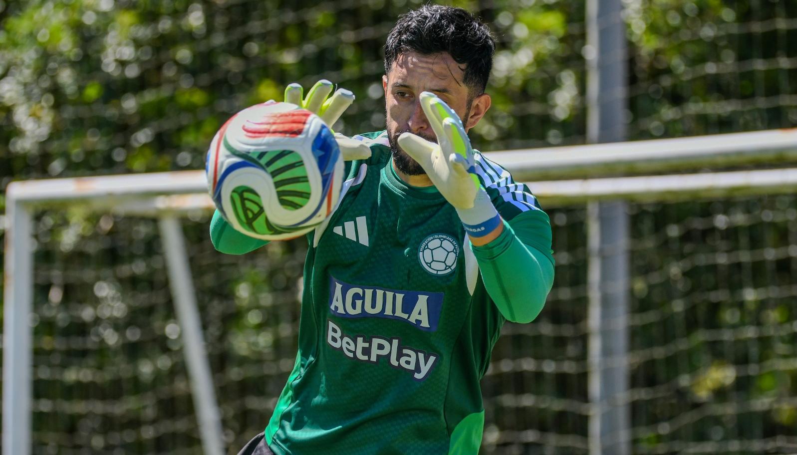 Camilo Vargas, portero titular de la Selección Colombia. 