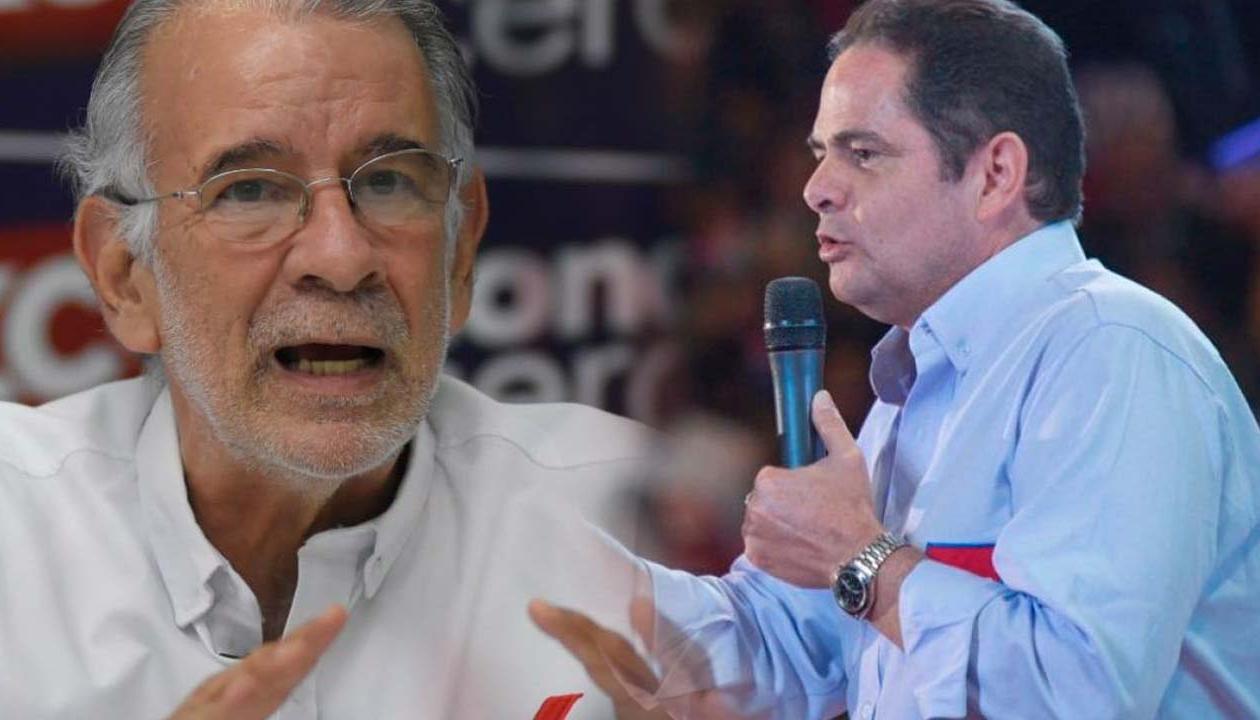 Eduardo Verano De la Rosa y Germán Vargas.