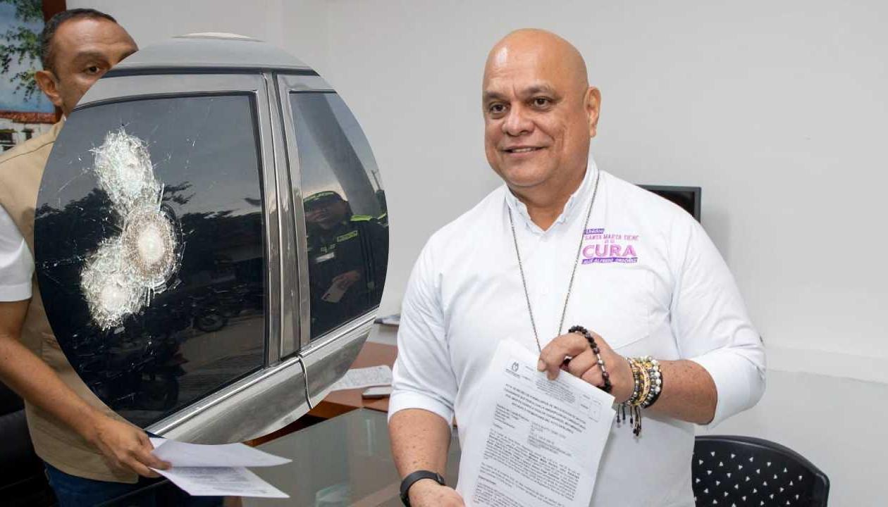 Atentado al 'Cura' Ordóñez en Santa Marta.