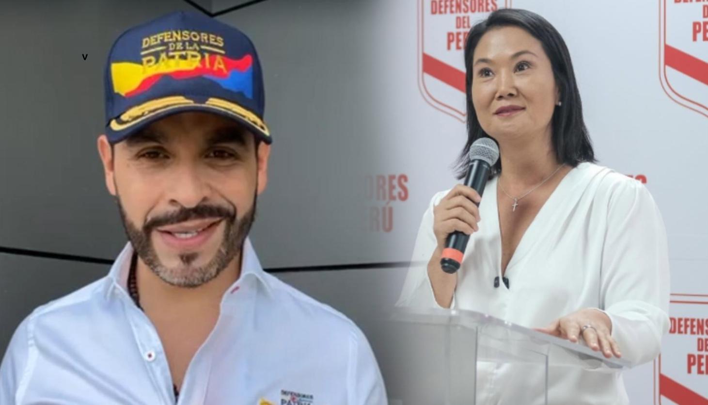 Abelardo De La Espriella y Keiko Fujimori.