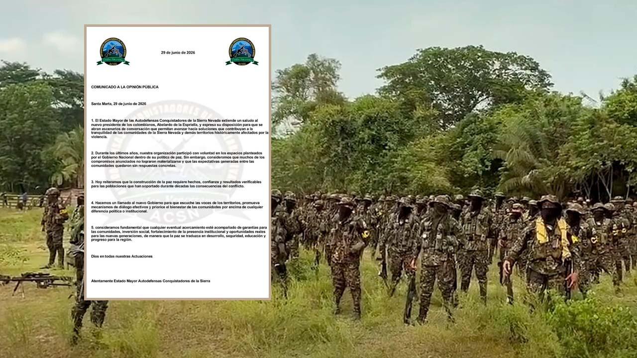Comunicado de las Autodefensas Conquistadores de la Sierra Nevada.
