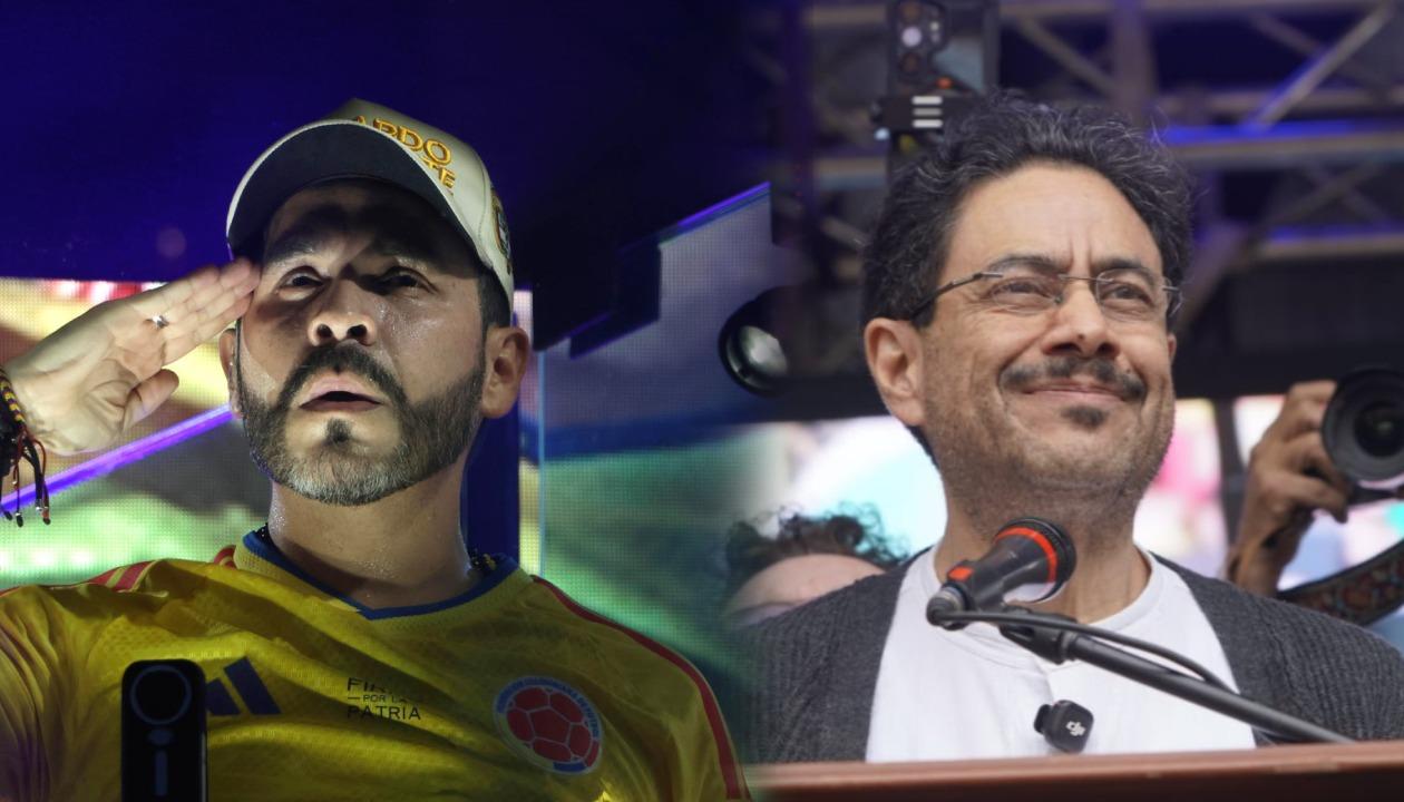 Abelardo De La Espriella e Iván Cepeda