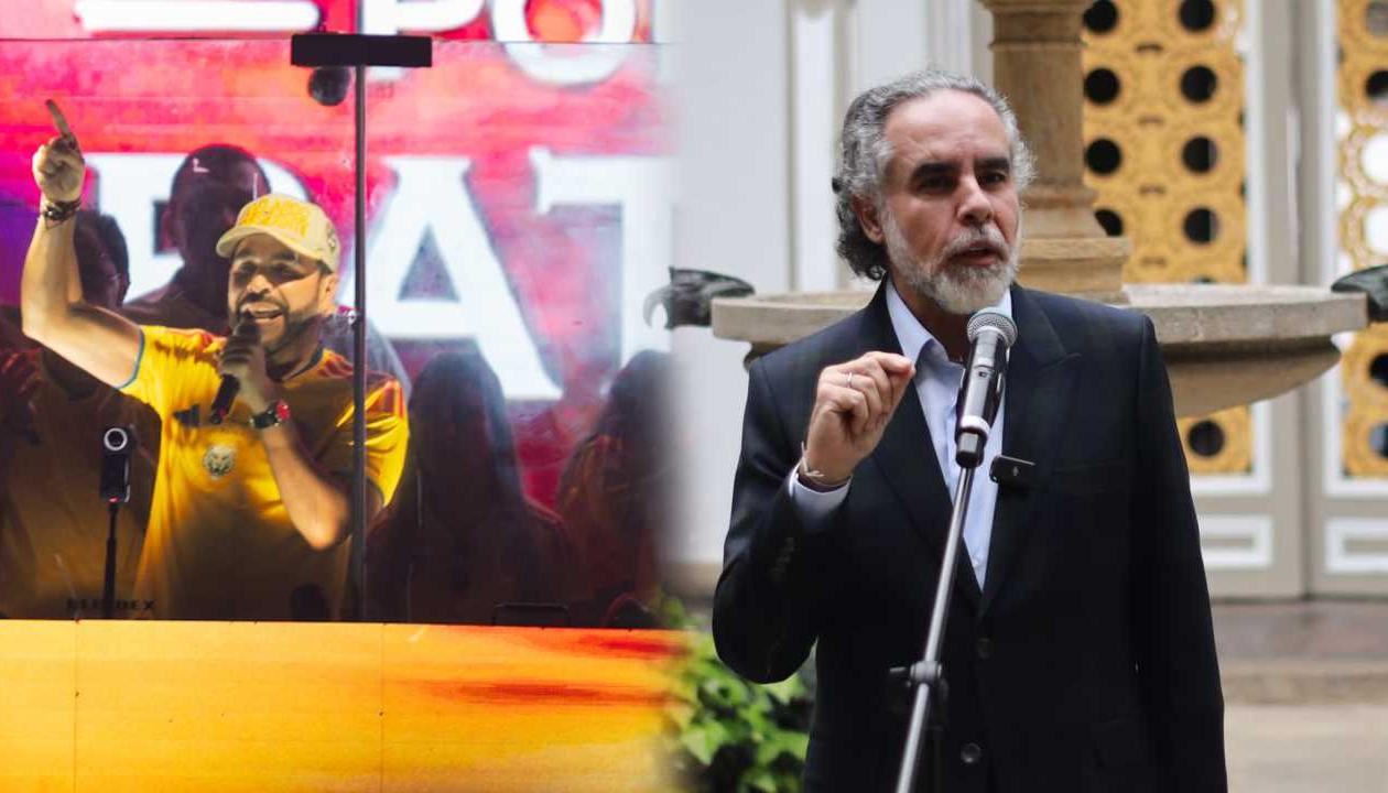 Abelardo De La Espriella y Armando Benedetti.