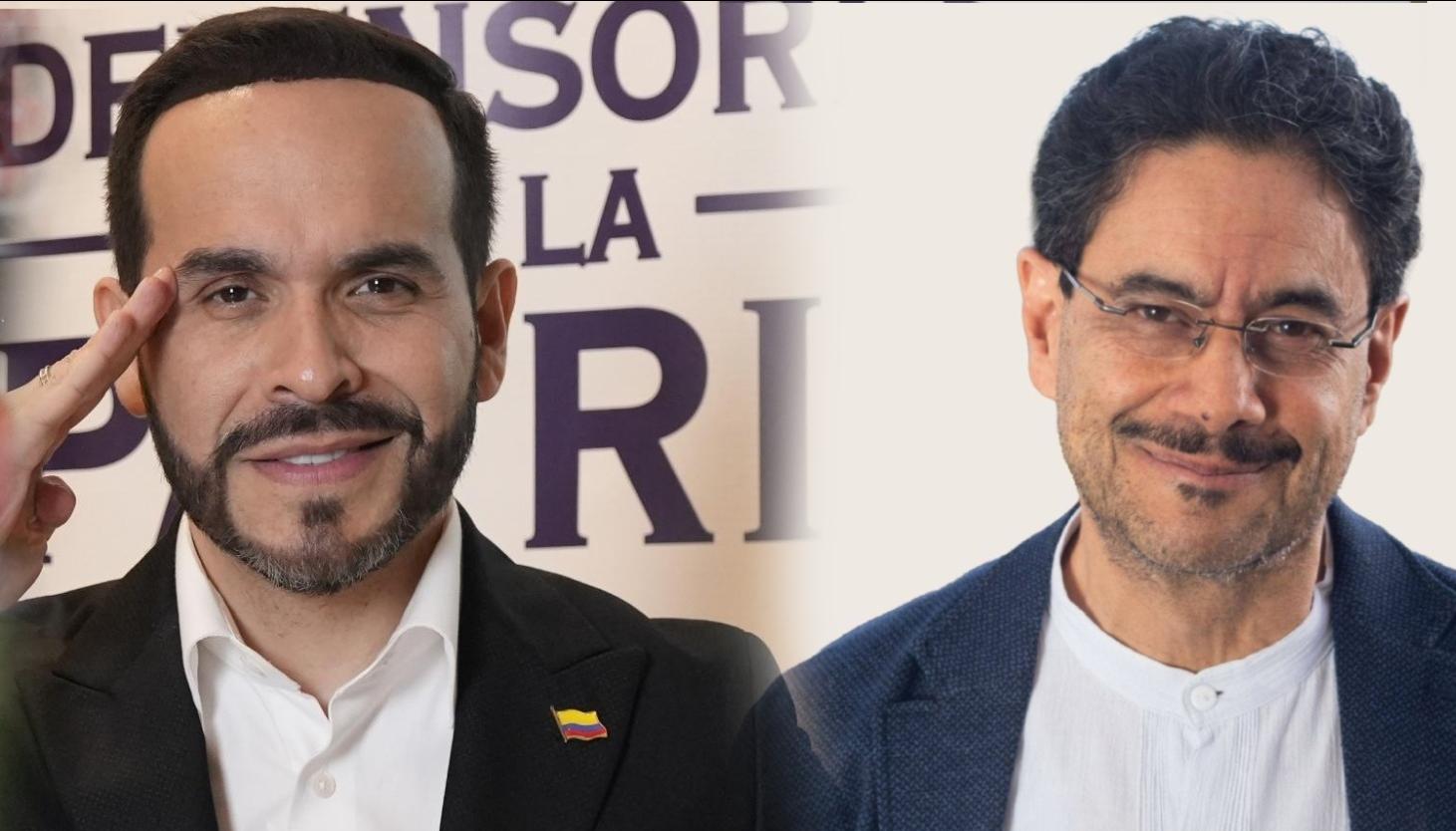 Abelardo De La Espriella e Iván Cepeda.