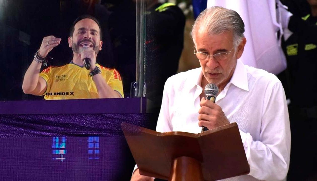 Abelardo De La Espriella y Eduardo Verano.