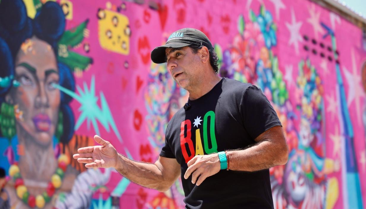 El Alcalde de Barranquilla, Alex Char.