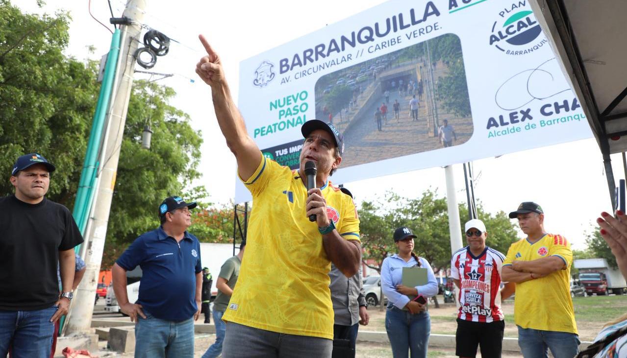 El Alcalde Alex Char.