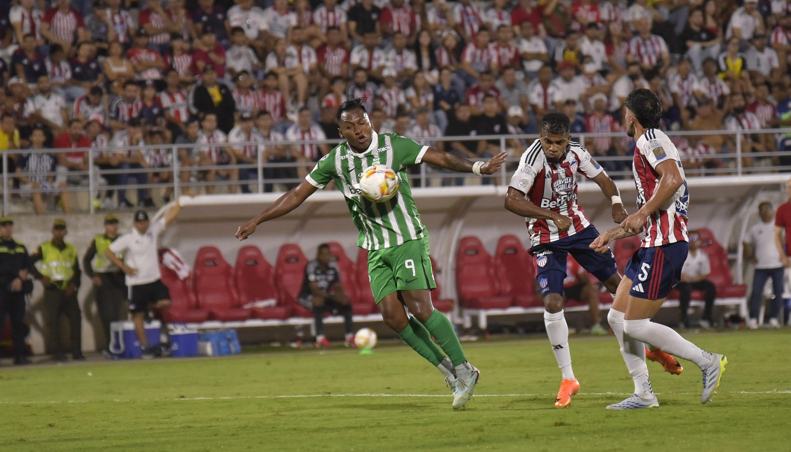 Alfredo Morelos, delantero de Atlético Nacional.