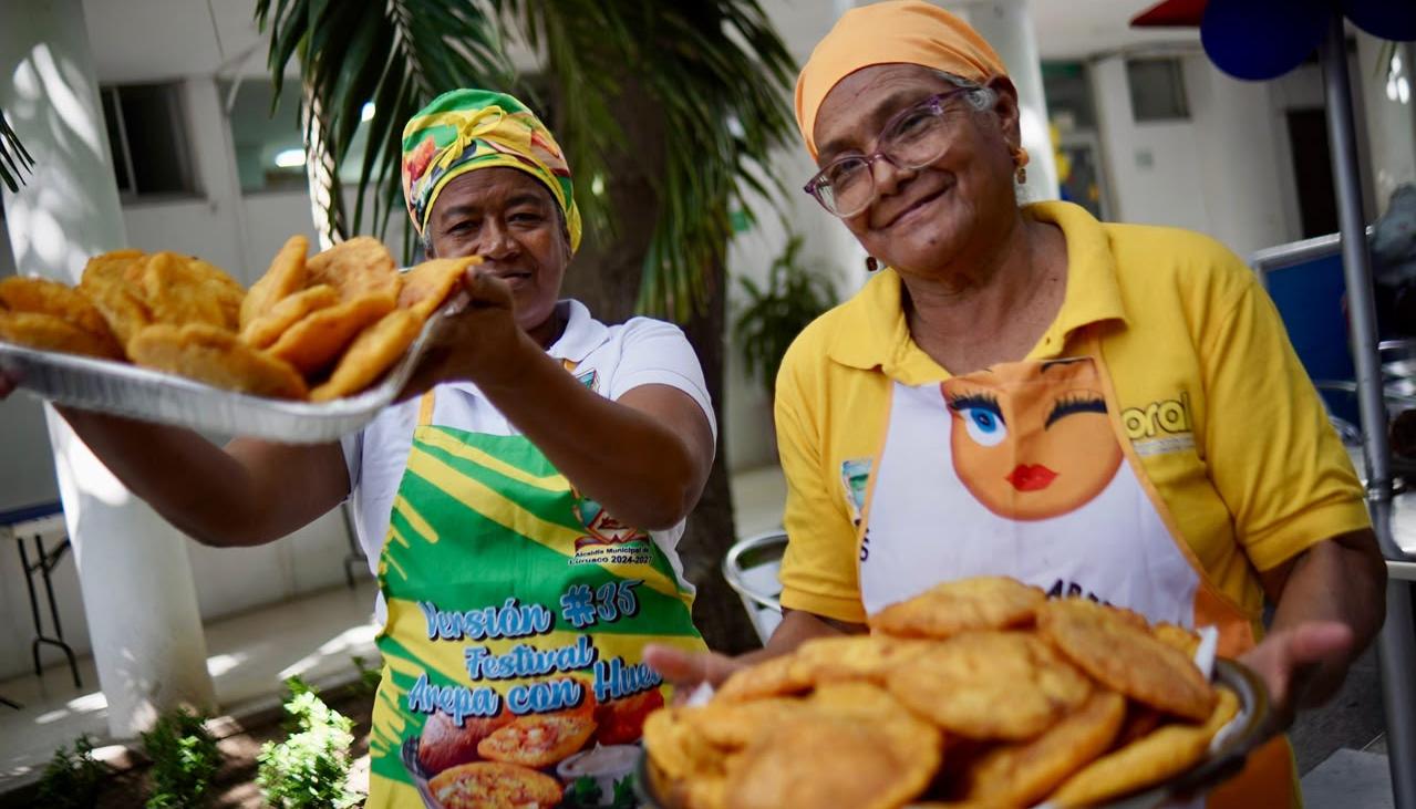 Festival de la Arepa de Huevo. 