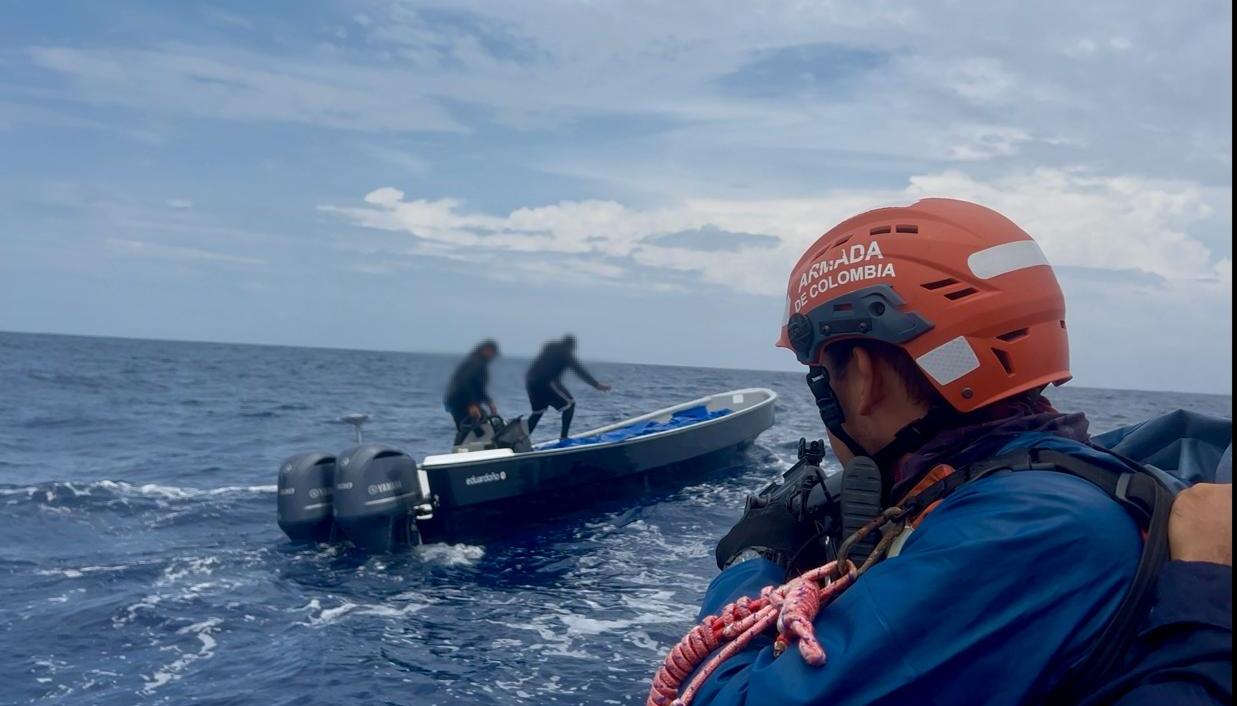 Armada incautó 1.390 kilos de clorhidrato de cocaína en San Andrés