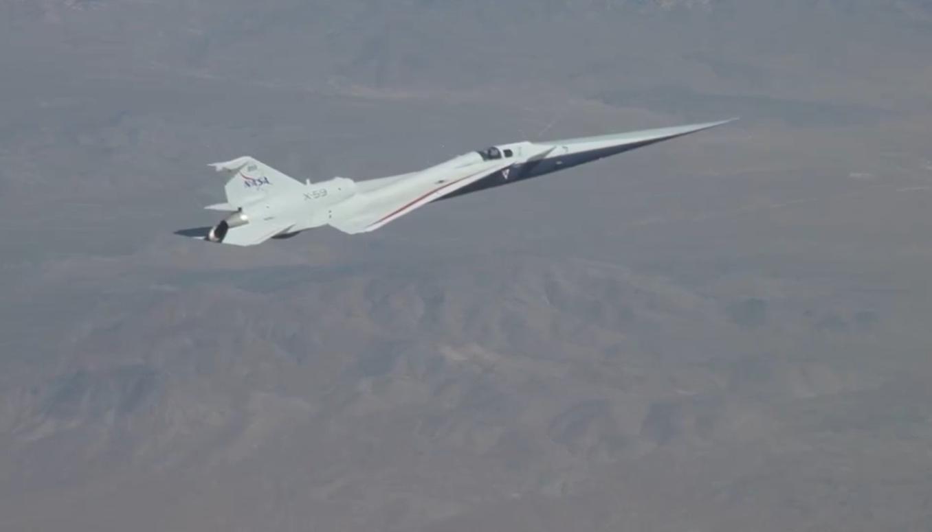 Avión experimental X-59.