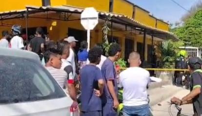 Lugar donde se presentaron los hechos en Lipaya. 