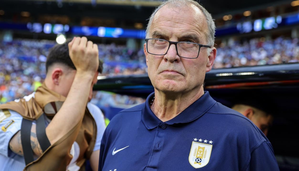 El seleccionador de Uruguay, Marcelo Bielsa.