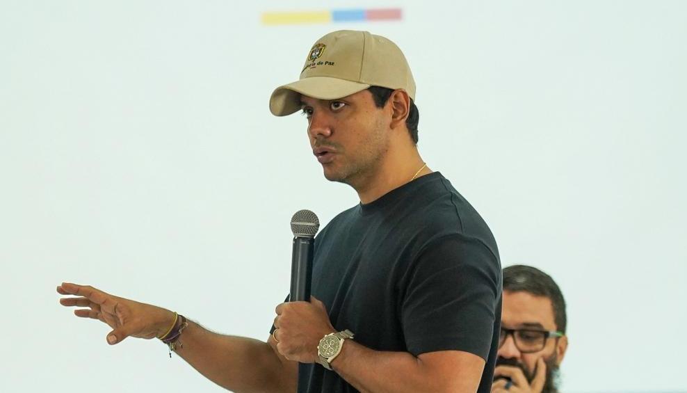 Camilo Pineda, delegado del Gobierno Nacional para el Espacio de Conversación Sociojurídico de Barranquilla de la Consejería de Paz. 