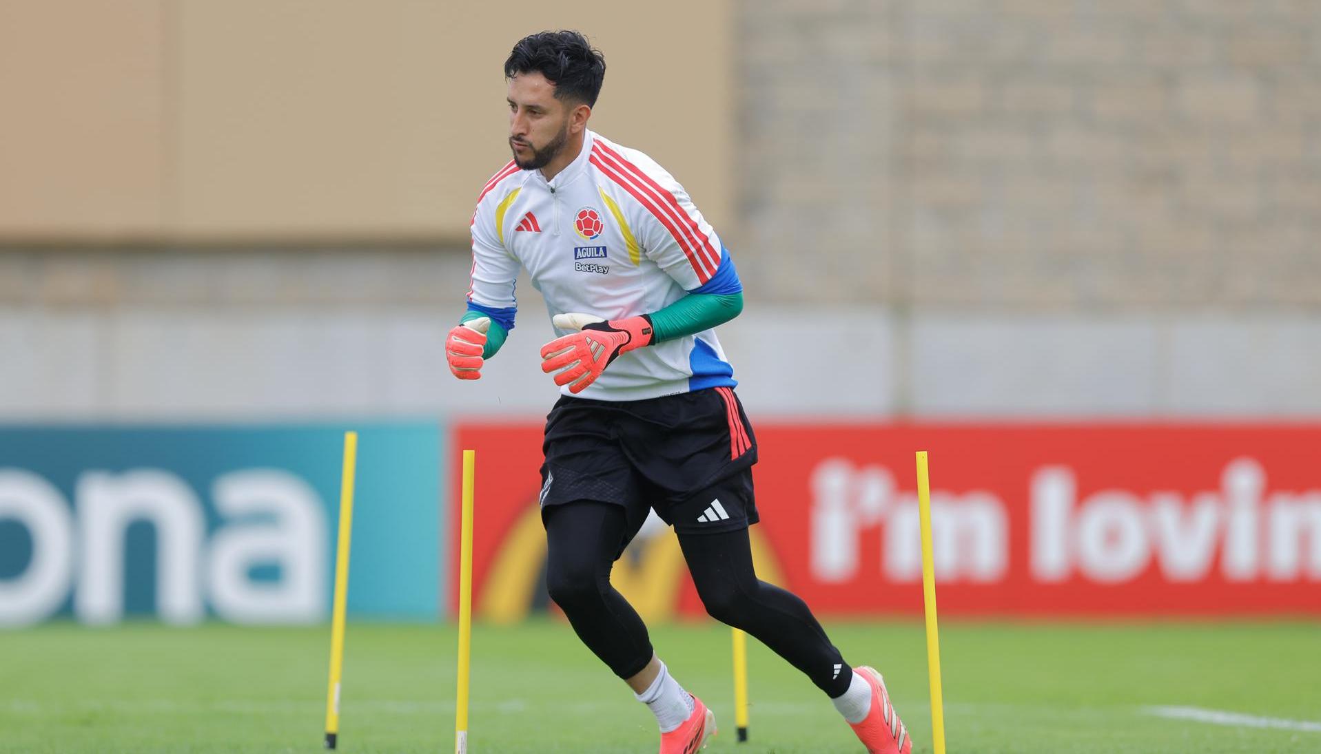 Camilo Vargas, arquero de la Selección Colombia.