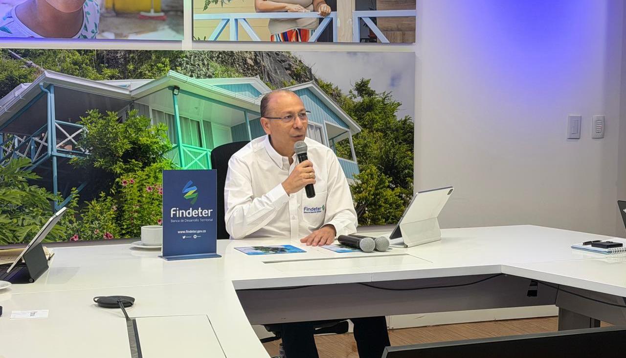 Carlos Saad Llinás, presidente de Findeter.