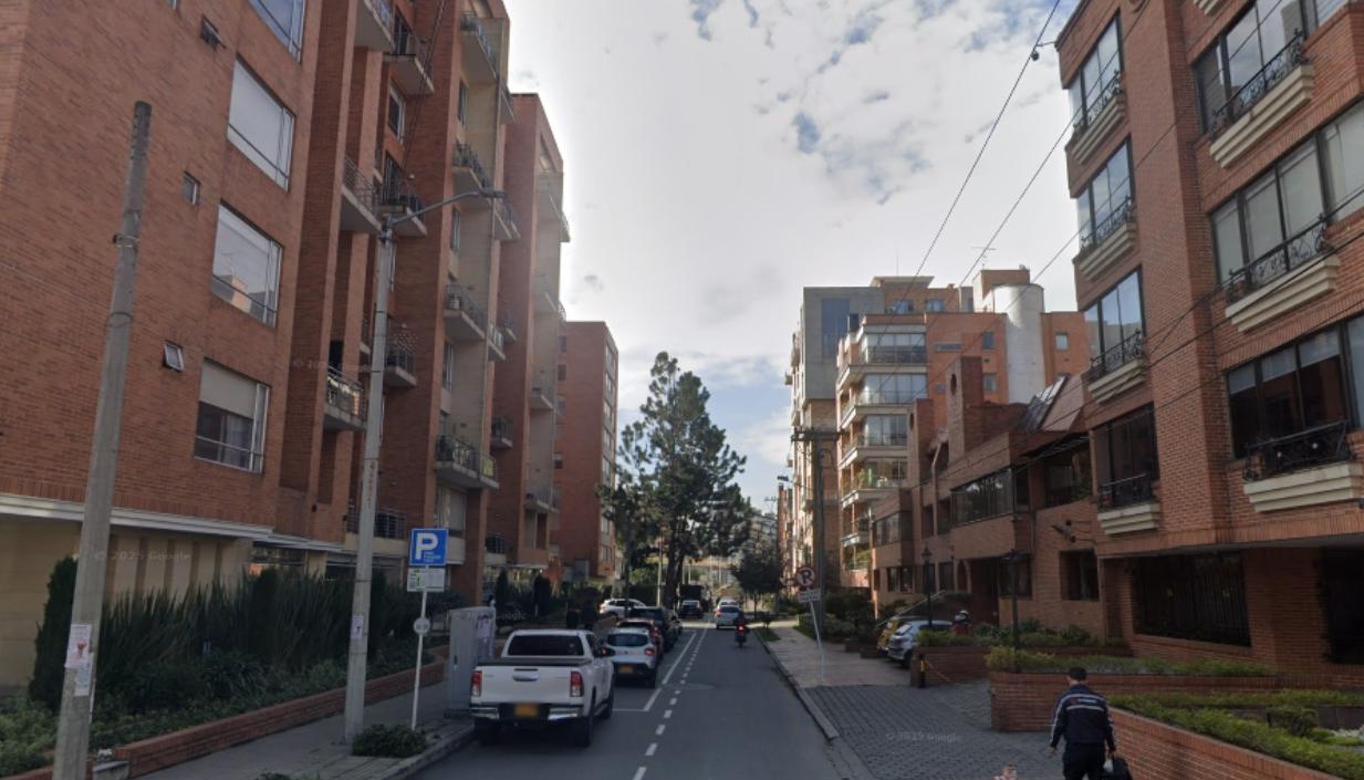 Localidad de Chapinero, en Bogotá, donde fue encontrado el cuerpo de la mujer. 