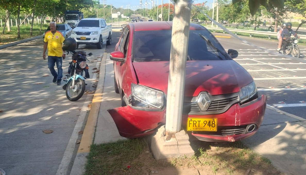 Lugar del accidente.