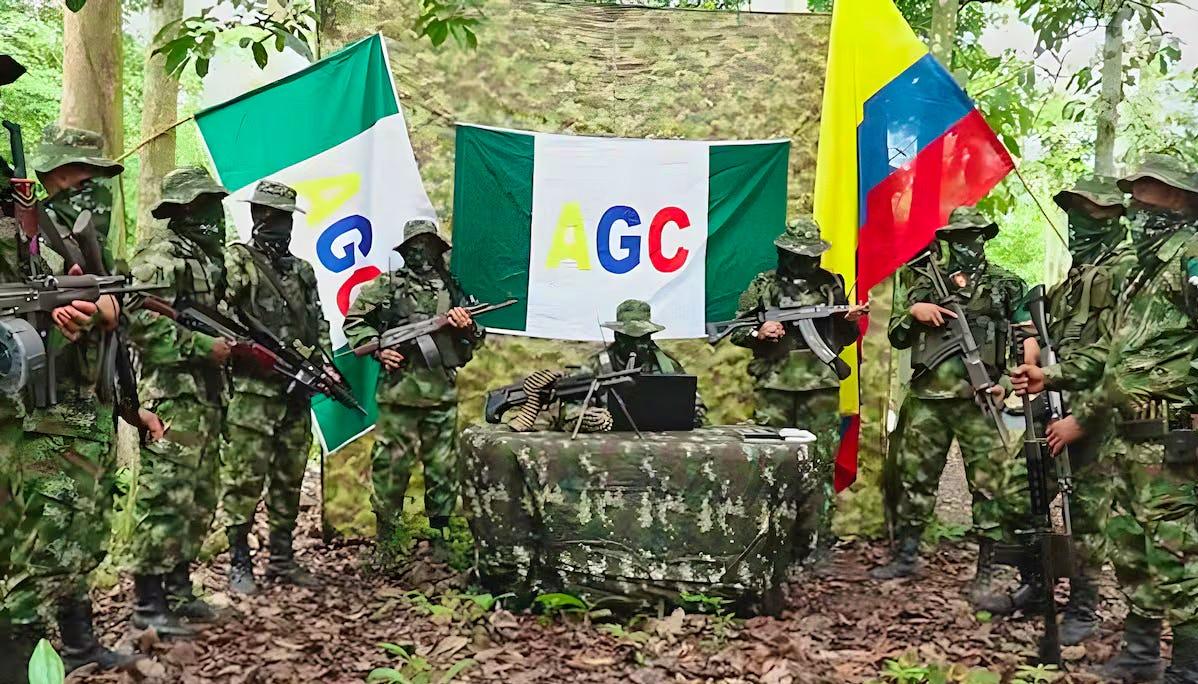 Integrantes del 'Clan del Golfo'. 