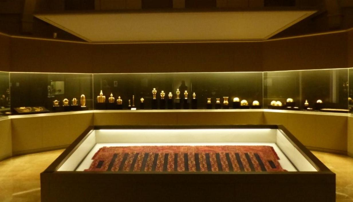 Colección Quimbaya, que fue donada a la corona española en el Siglo XIX.