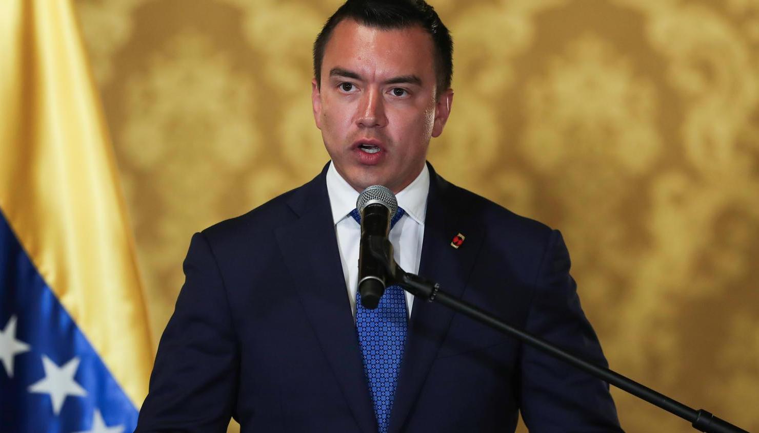 El presidente de Ecuador oficializó la reducción del Gobierno con la fusión de ministerios