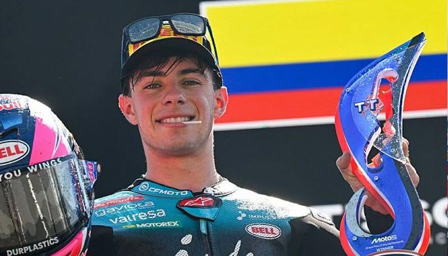 David Alonso ganador del Gran Premio de los Países Bajos de Moto2