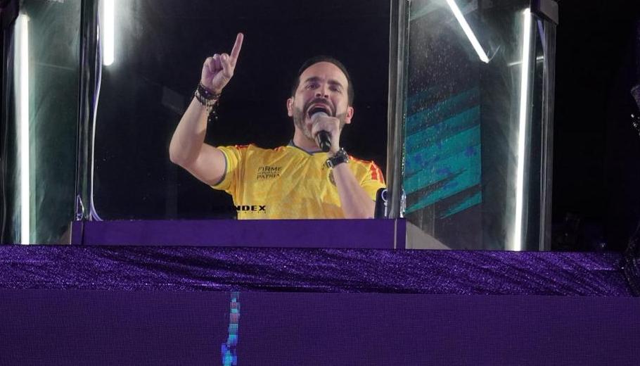 El Presidente electo Abelardo De La Espriella.