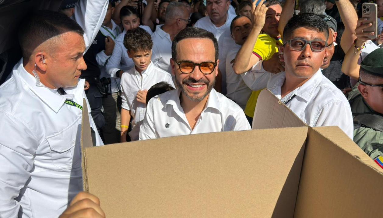 El candidato Abelardo De La Espriella.