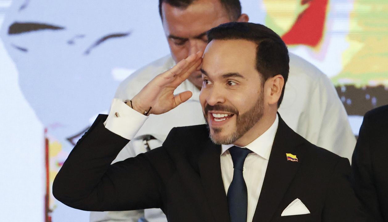 El Presidente electo Abelardo De La Espriella.