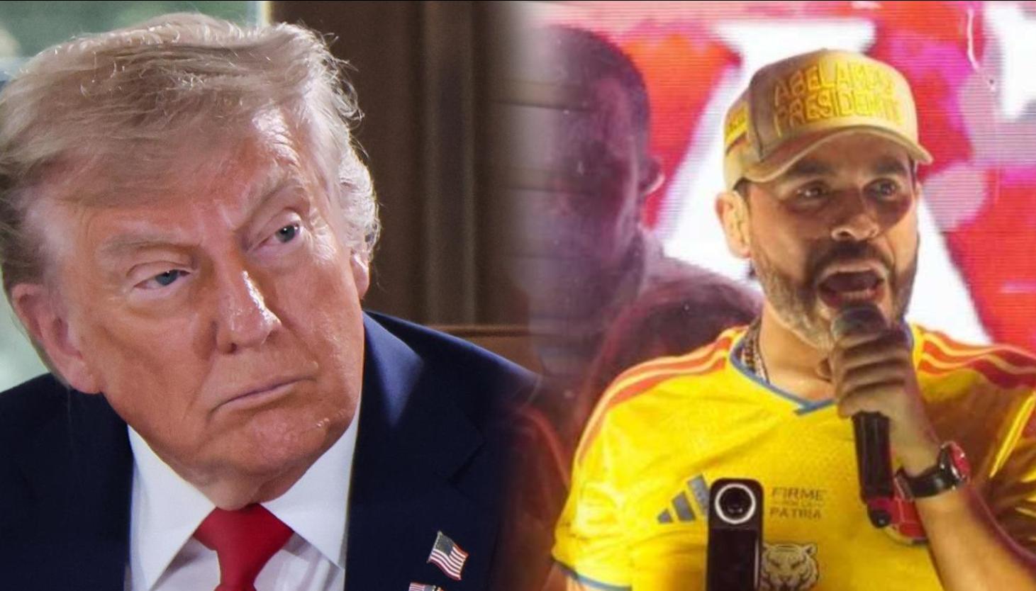 Donald Trump y Abelardo De La Espriella