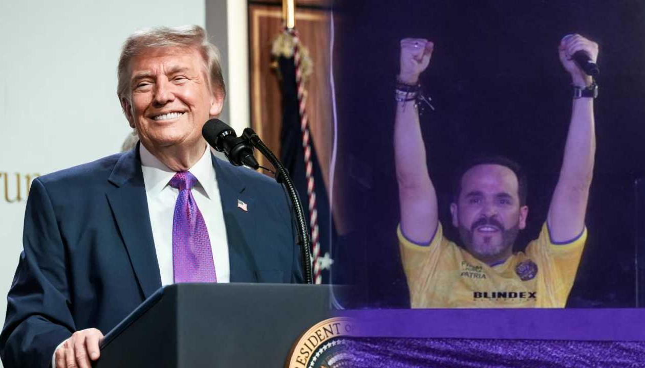 Donald Trump y Abelardo De La Espriella.