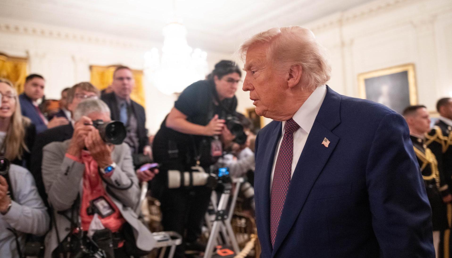 Donald Trump, presidente de Estados Unidos.