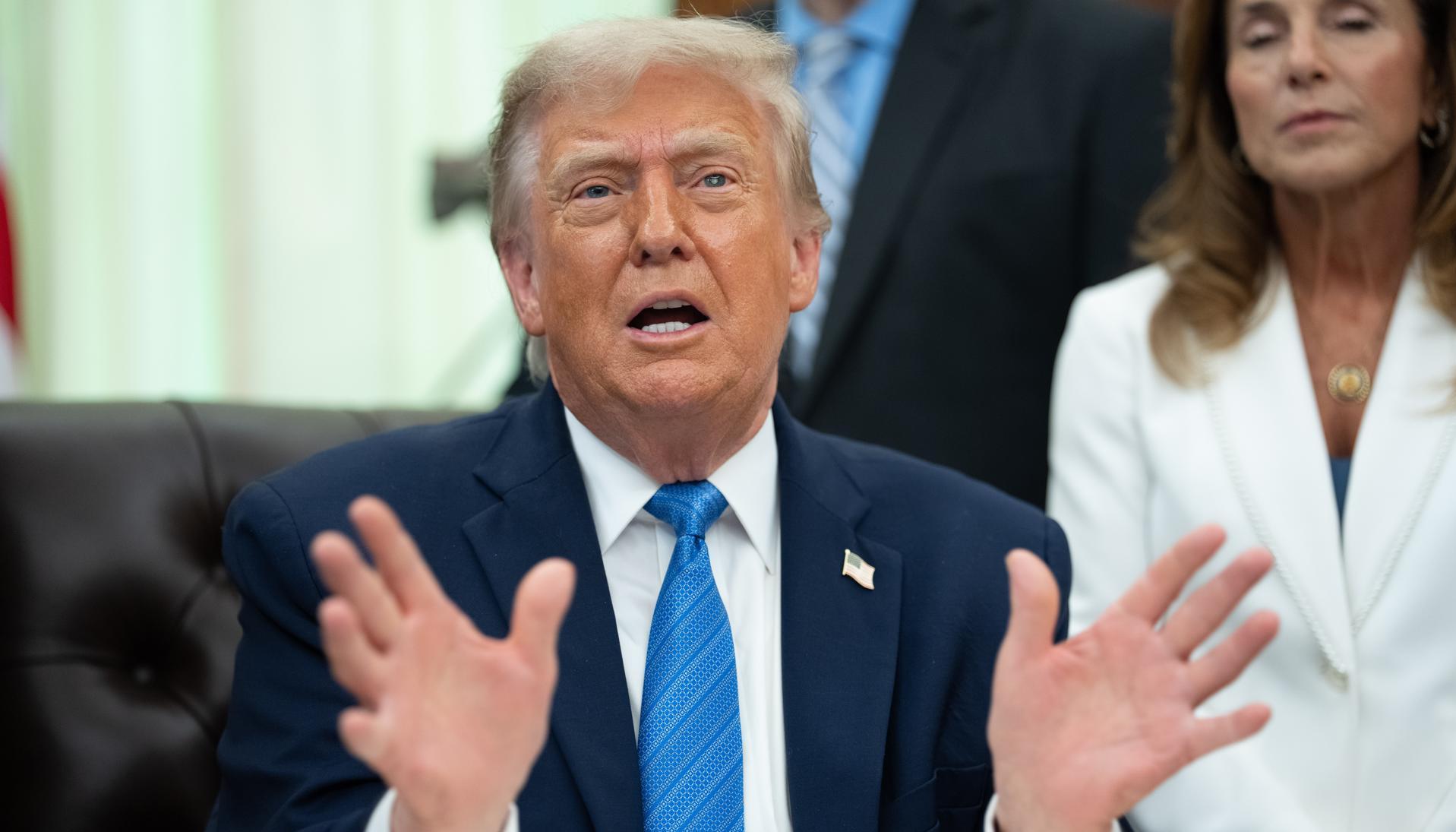 Donald Trump, presidente de Estados Unidos.