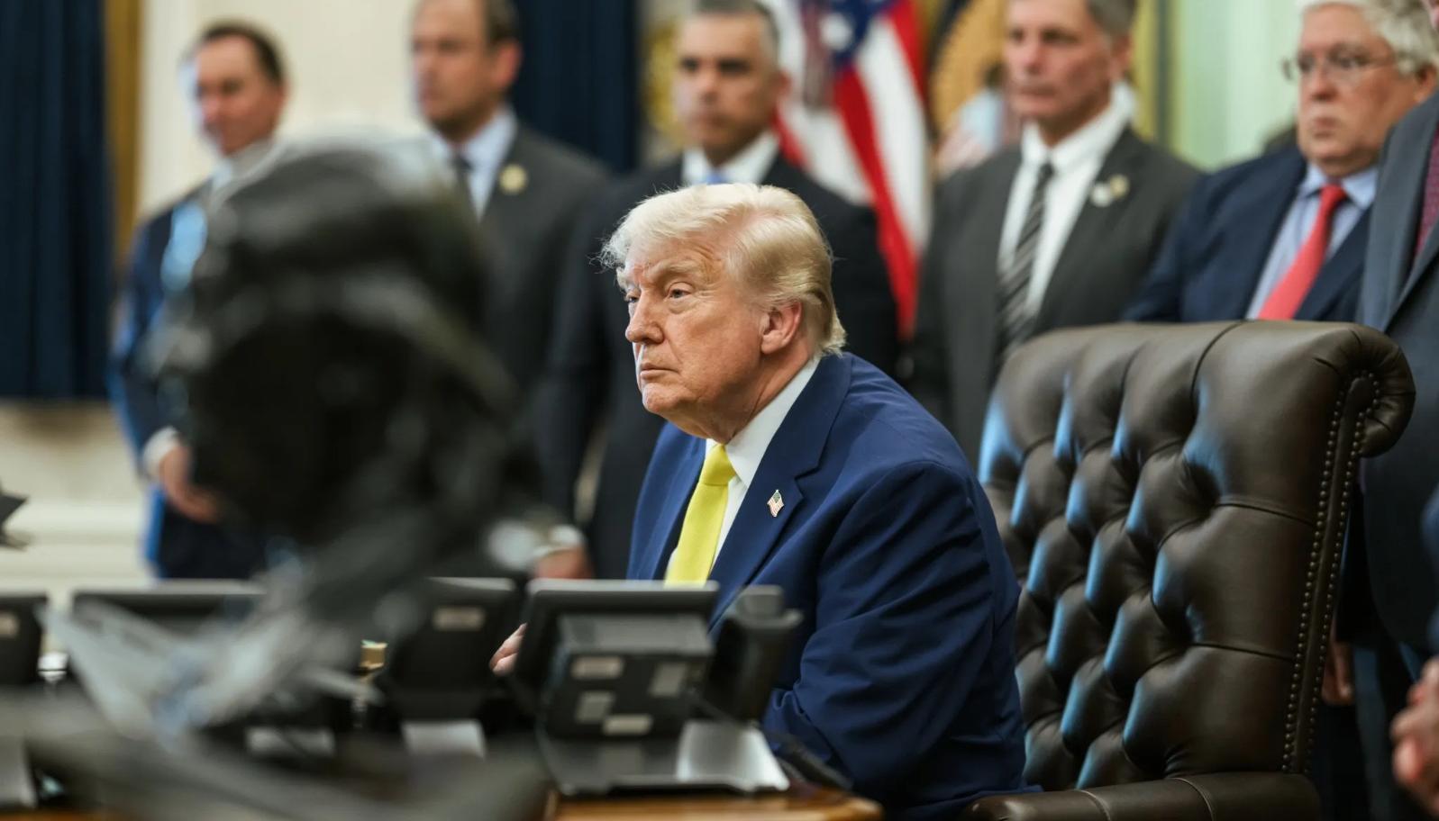 El Presidente de Estados Unidos, Donald Trump.
