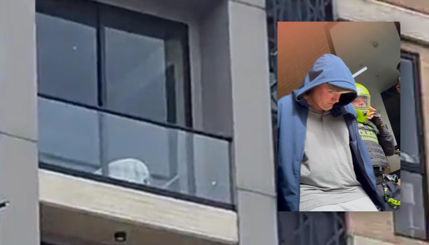 El capturado y el lugar en donde se presentó el hecho