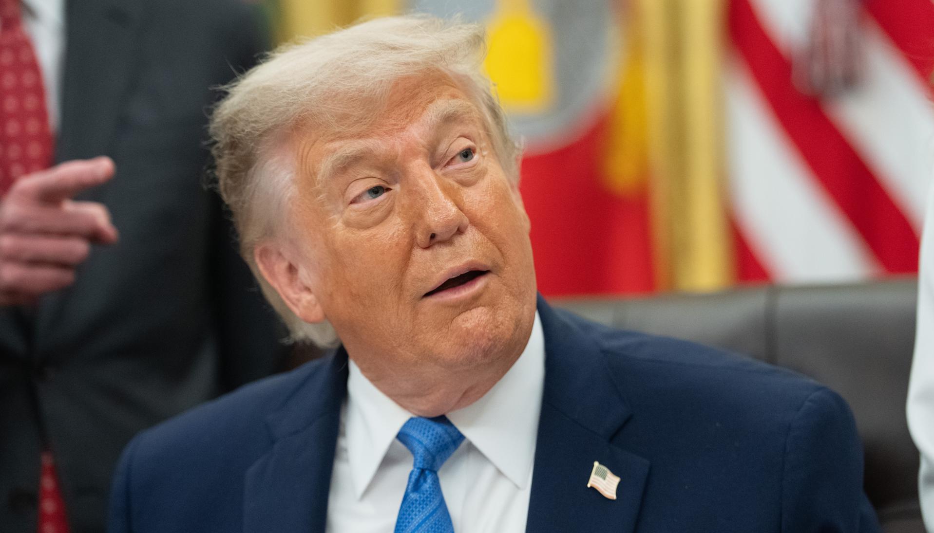 El presidente de EE.UU. Donald Trump.