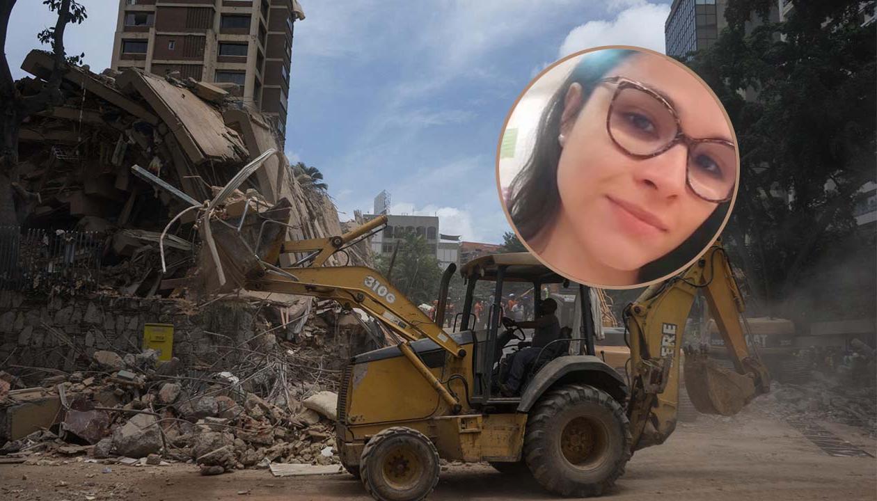 Natalia Fernández Díaz - Granados y una imagen de la tragedia