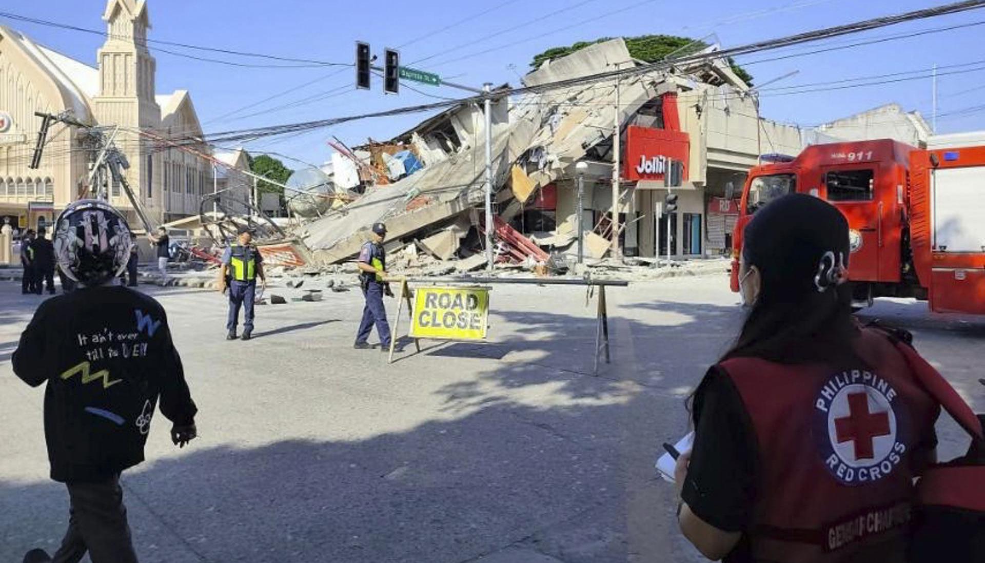 Terremoto en Filipinas.